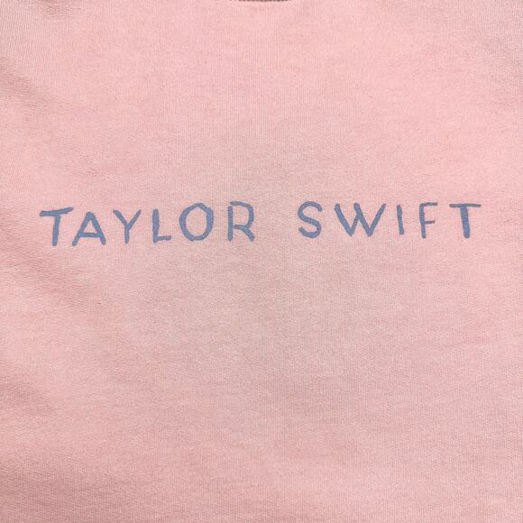Taylor Swift | Women | 1989 Taylor’s Version Pink DIY Cropped Sweatshirt | 2XL - Picture 8 of 12